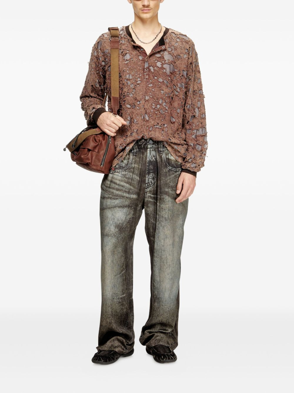 T-Overt distressed T-shirt - 2