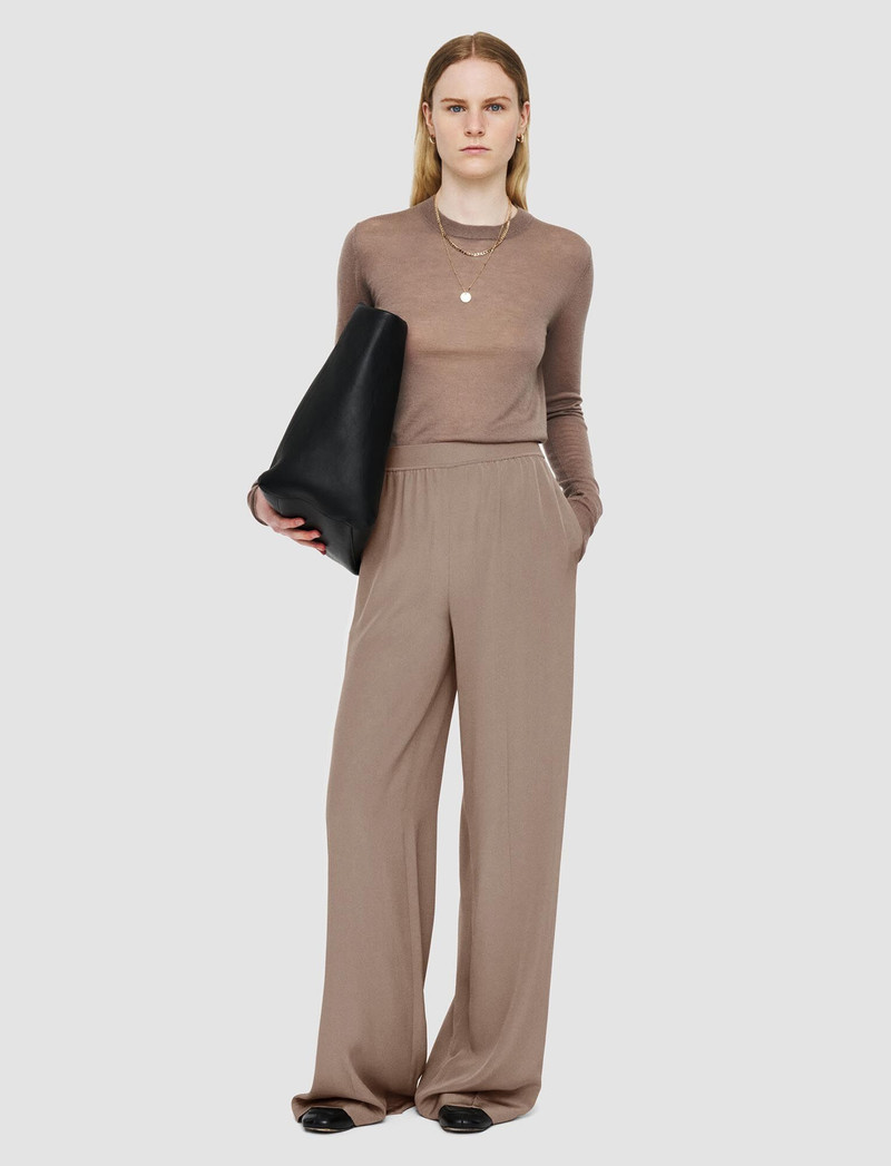 JOSEPH Hulin Crepe de Soie Silk Trousers outlook