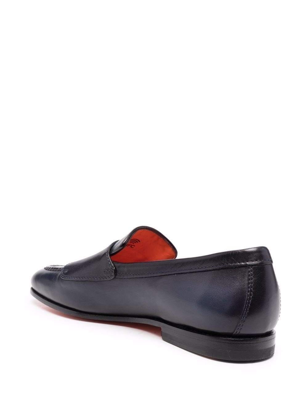 side buckle-fastening monk shoes - 3