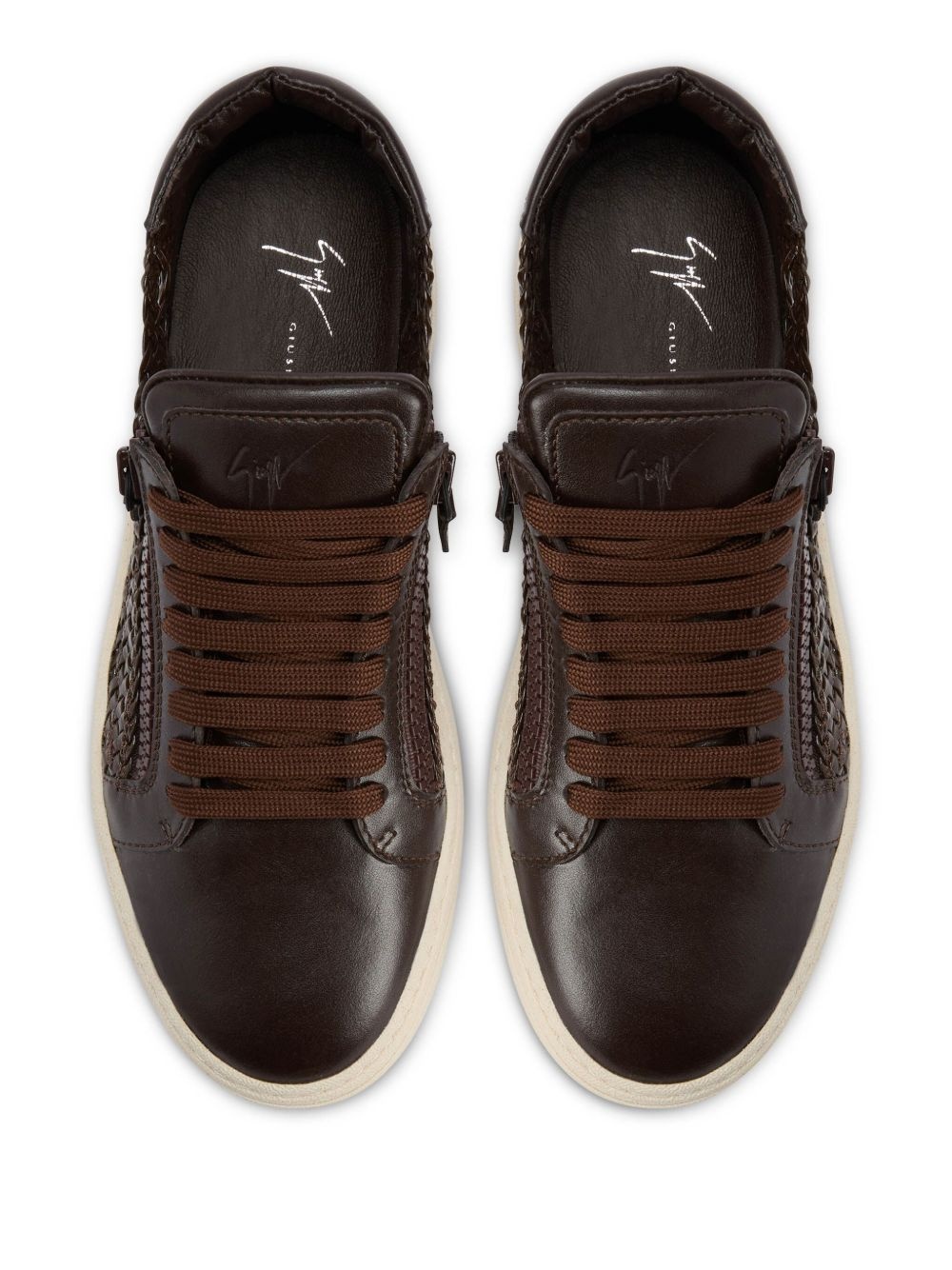 interwoven sneakers - 4
