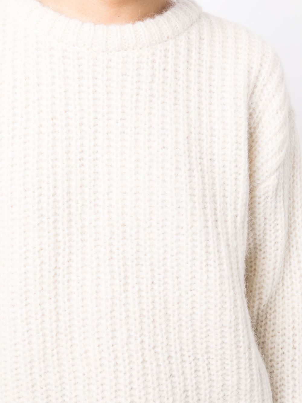 crew-neck chunky-knit jumper - 5