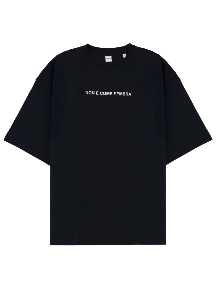 COTTON T-SHIRT WITH PRINT - 1