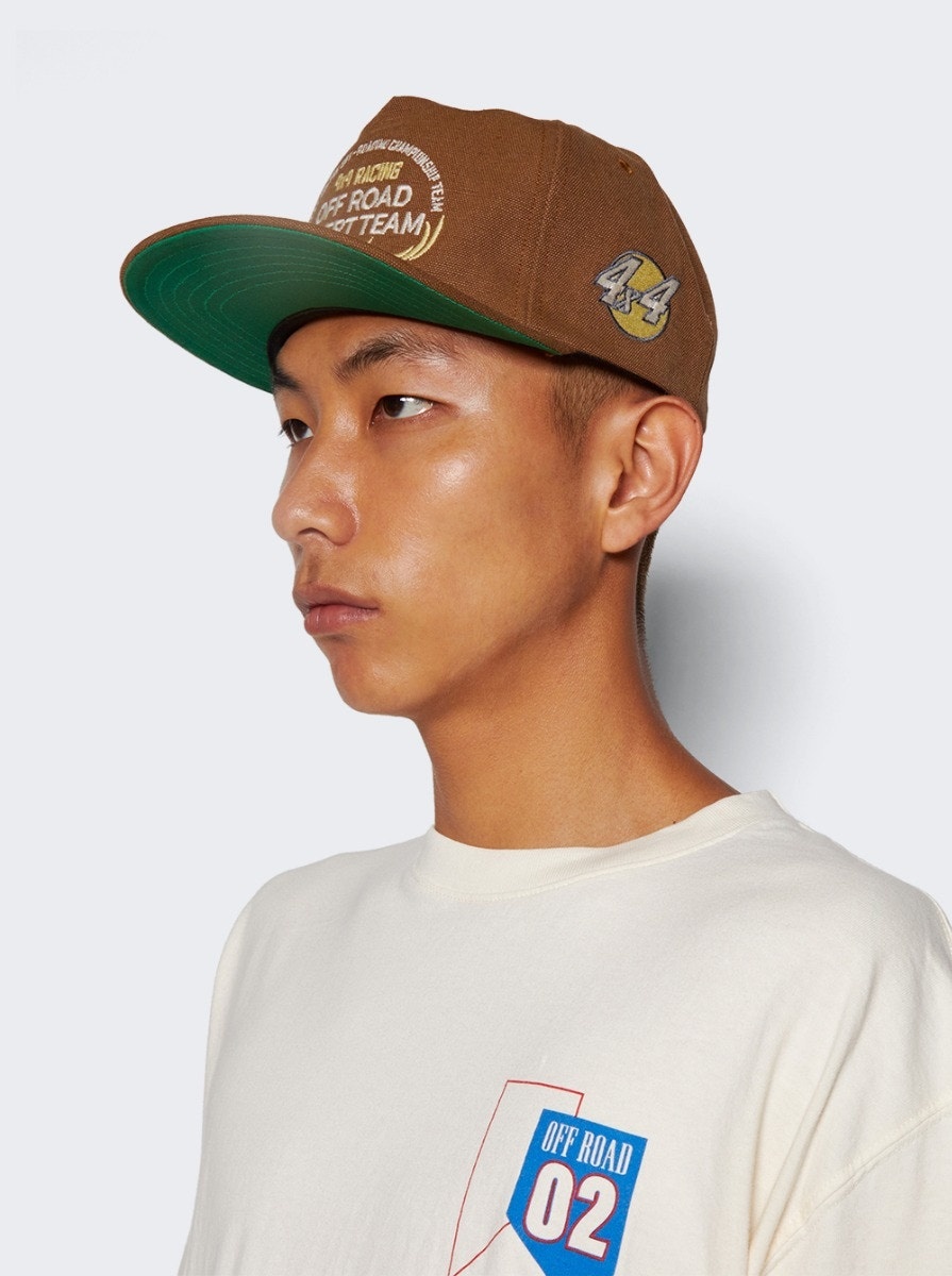 Desert Team Washed Canvas Hat Camel - 4