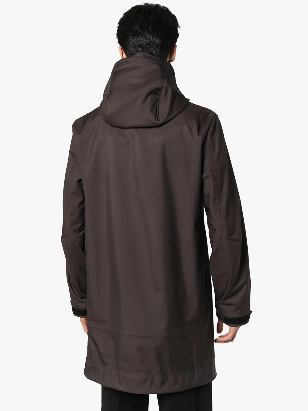 technical hooded coat - 4