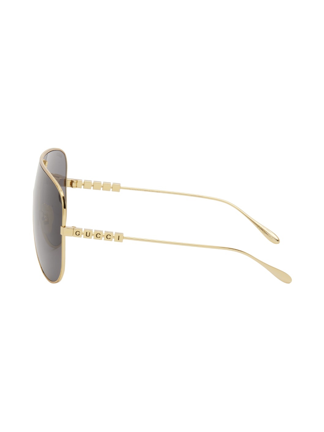 Gold Mask Sunglasses - 3