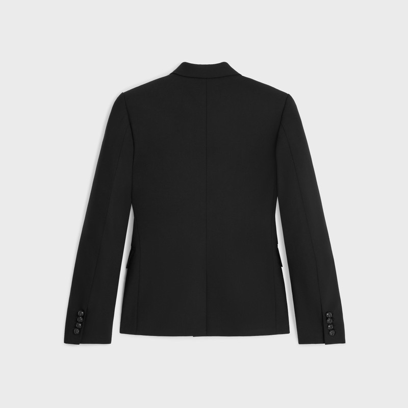CELINE cavaliere jacket IN stretch wool gabardine outlook