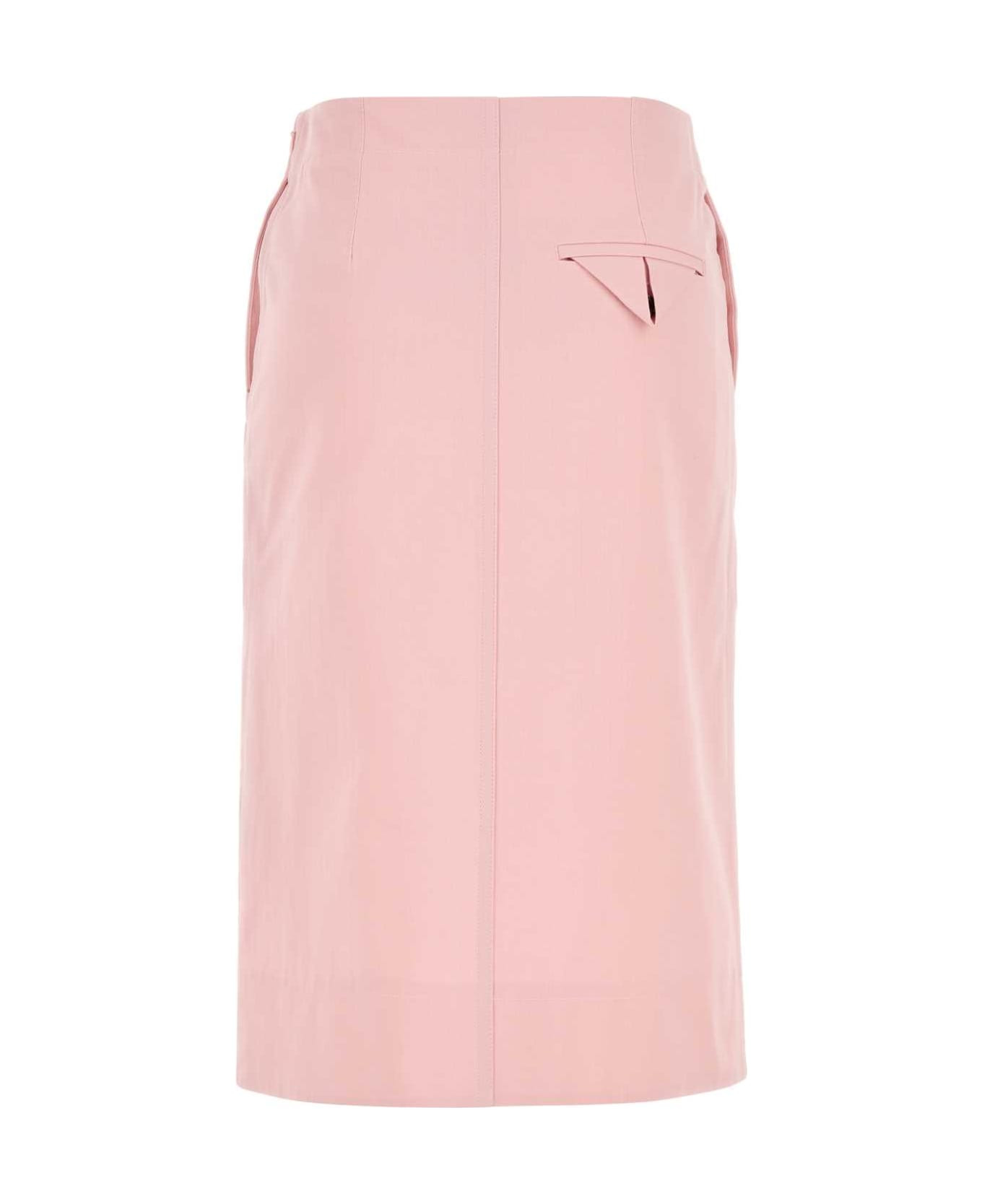 Pink Twill Skirt - 2