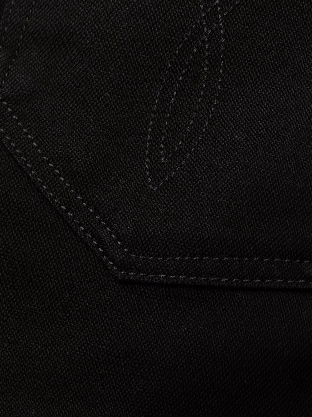 Medusa-plaque bootcut jeans - 6