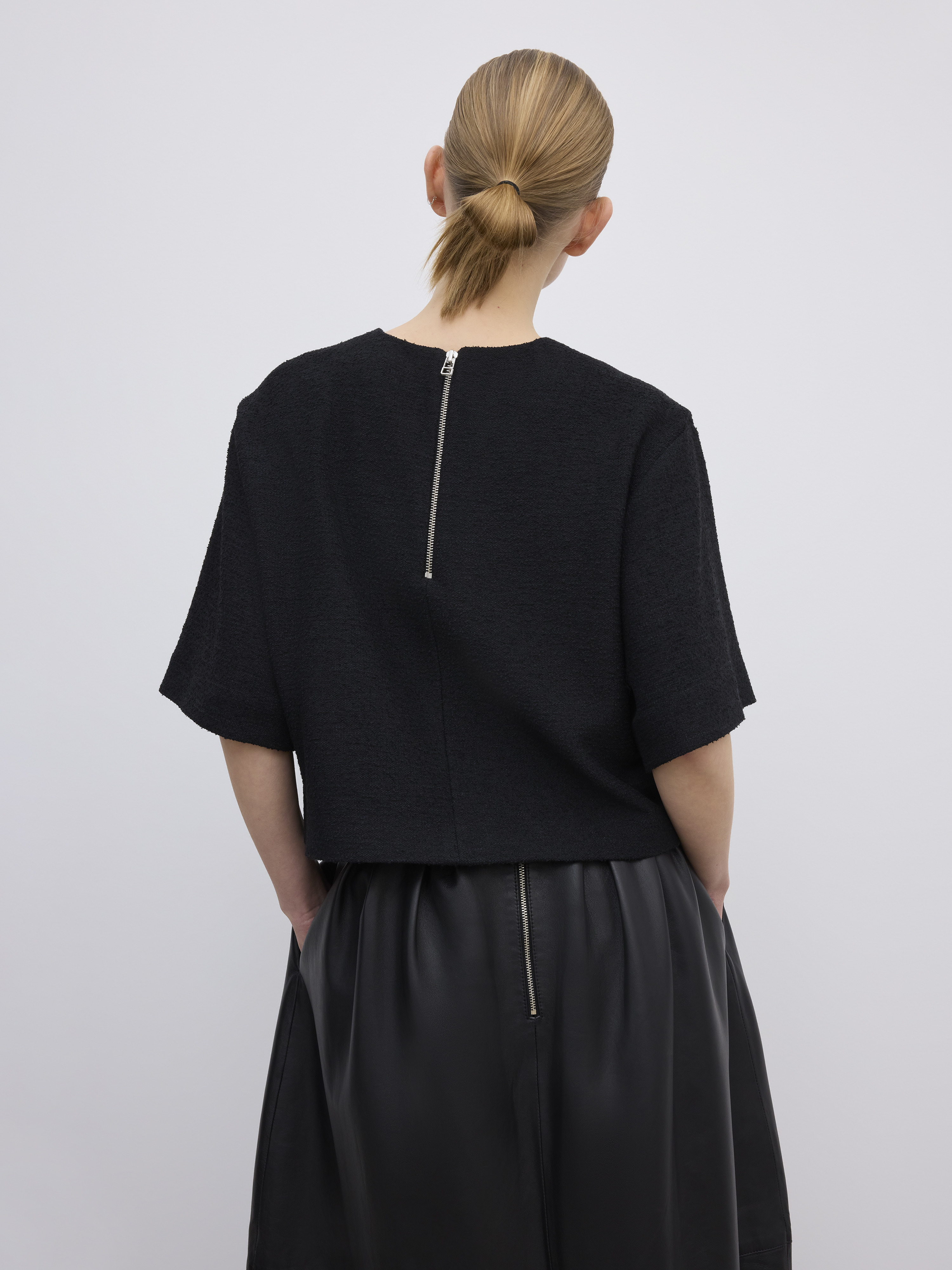 Woven Bouclé T-shirt - 4