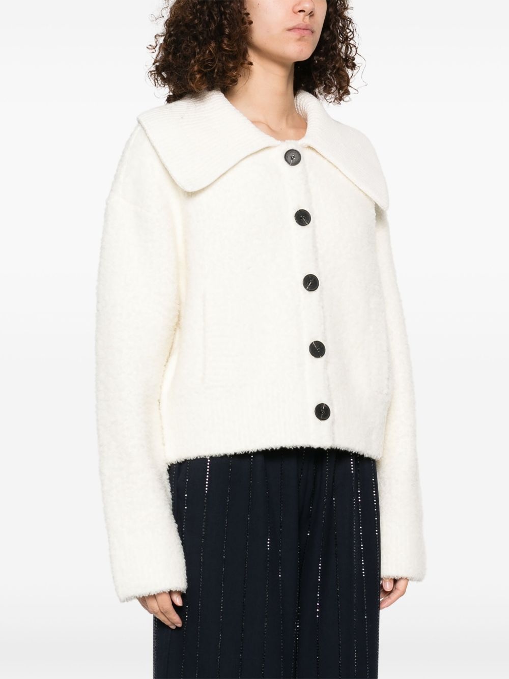 thick-knit cardigan - 3