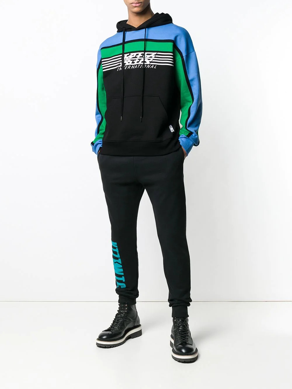 international logo hoodie - 2
