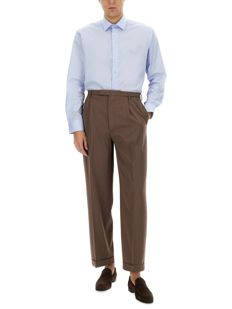 Etro Men Pegasus Logo Shirt - 2