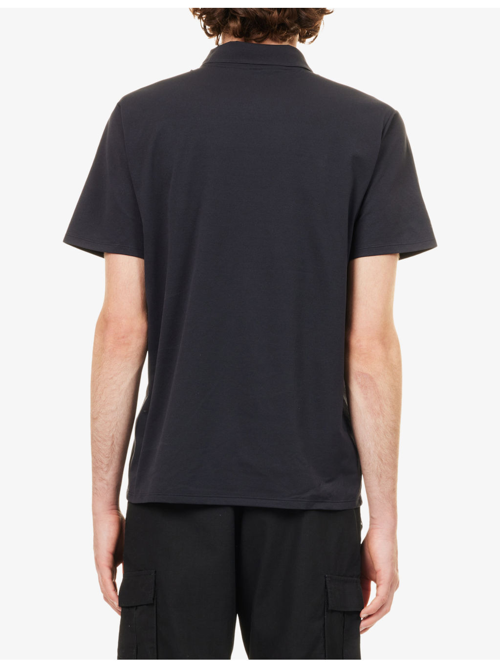 Trackline Short-Sleeve Jersey Polo Shirt - 4