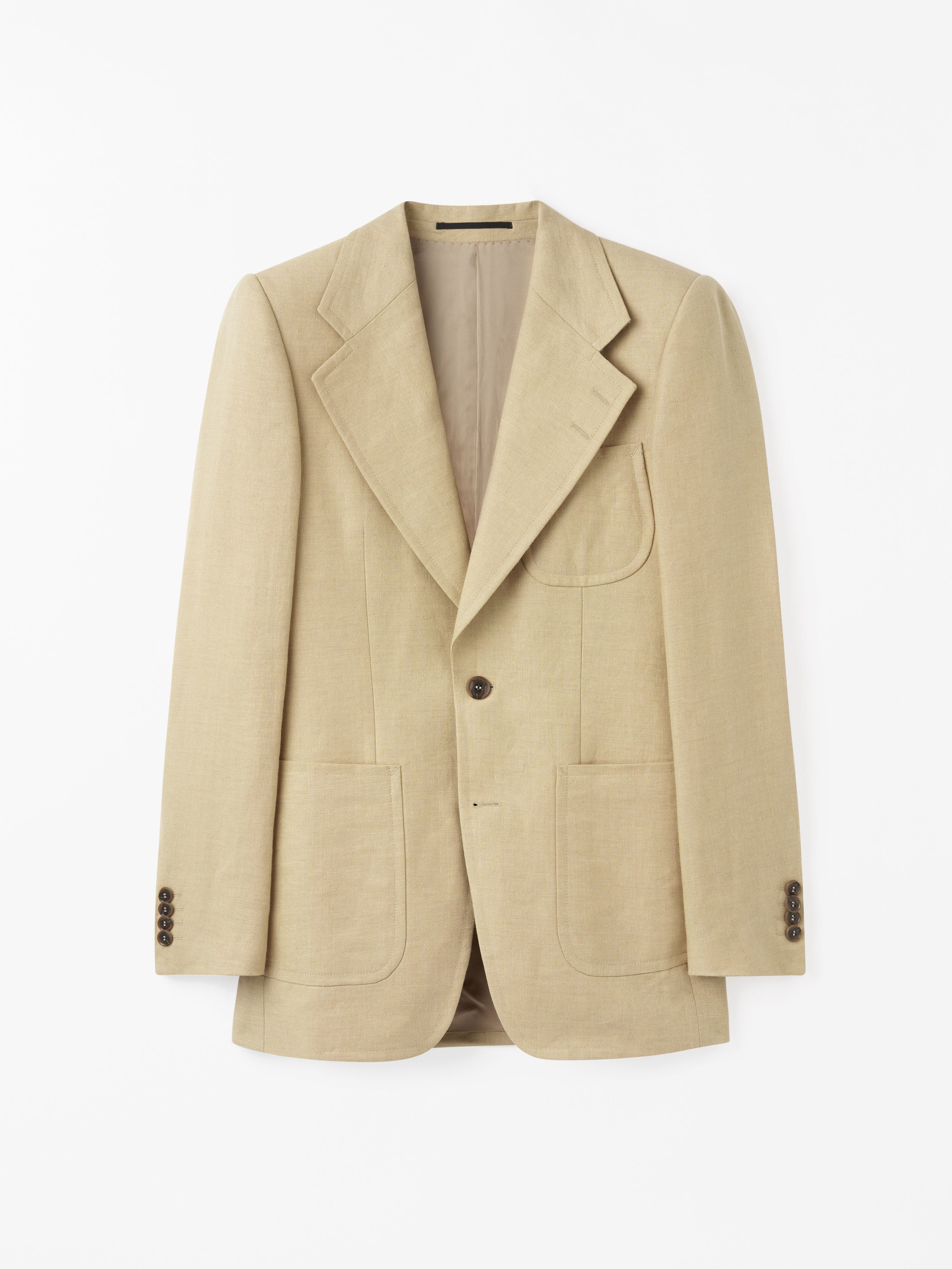 Morini Regular-fit Linen Blazer - 1