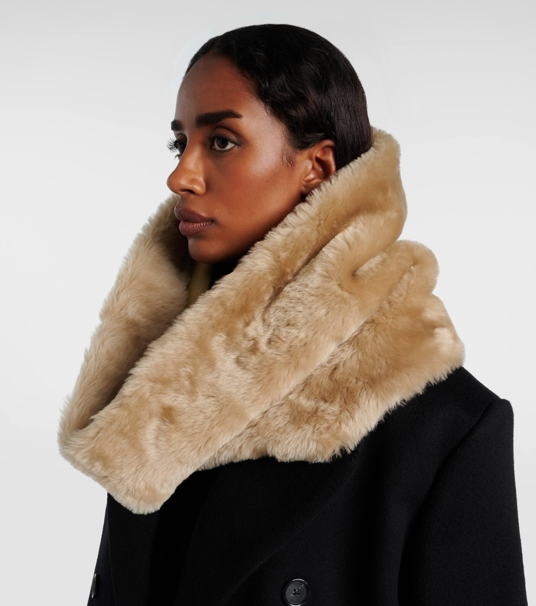 Shearling scarf - 3