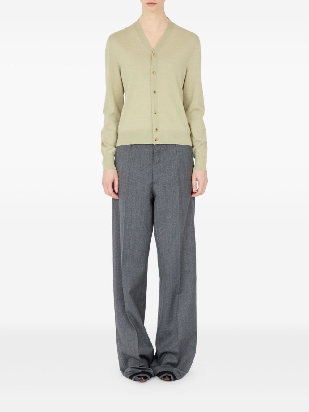 wool cardigan - 2