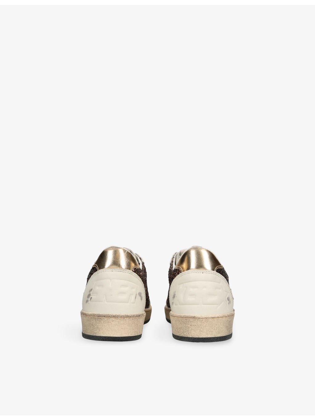 Ballstar 11425 Glitter-Embellished Leather Low-Top Trainers - 4