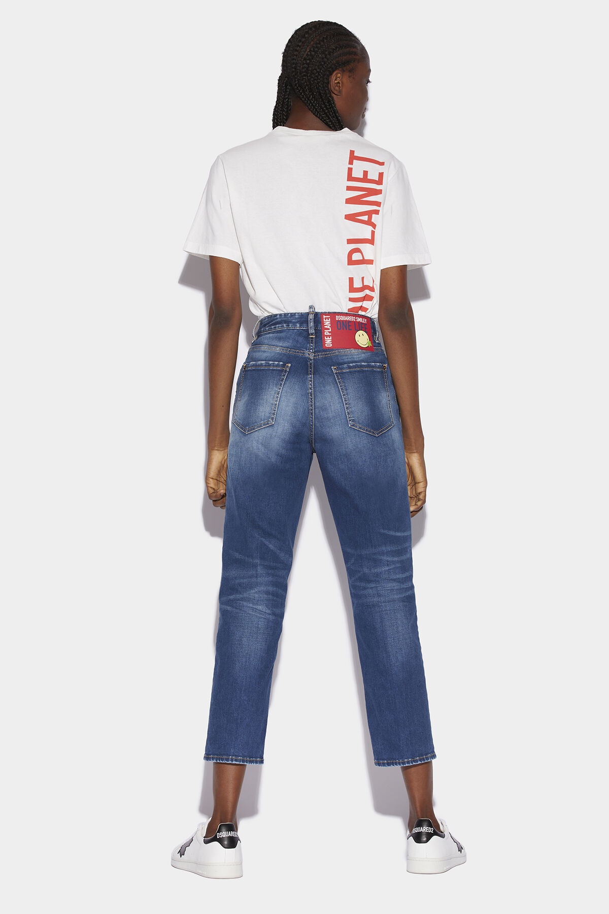 SMILEY PARTIALLY ORGANIC COTTON BOSTON JEANS - 3