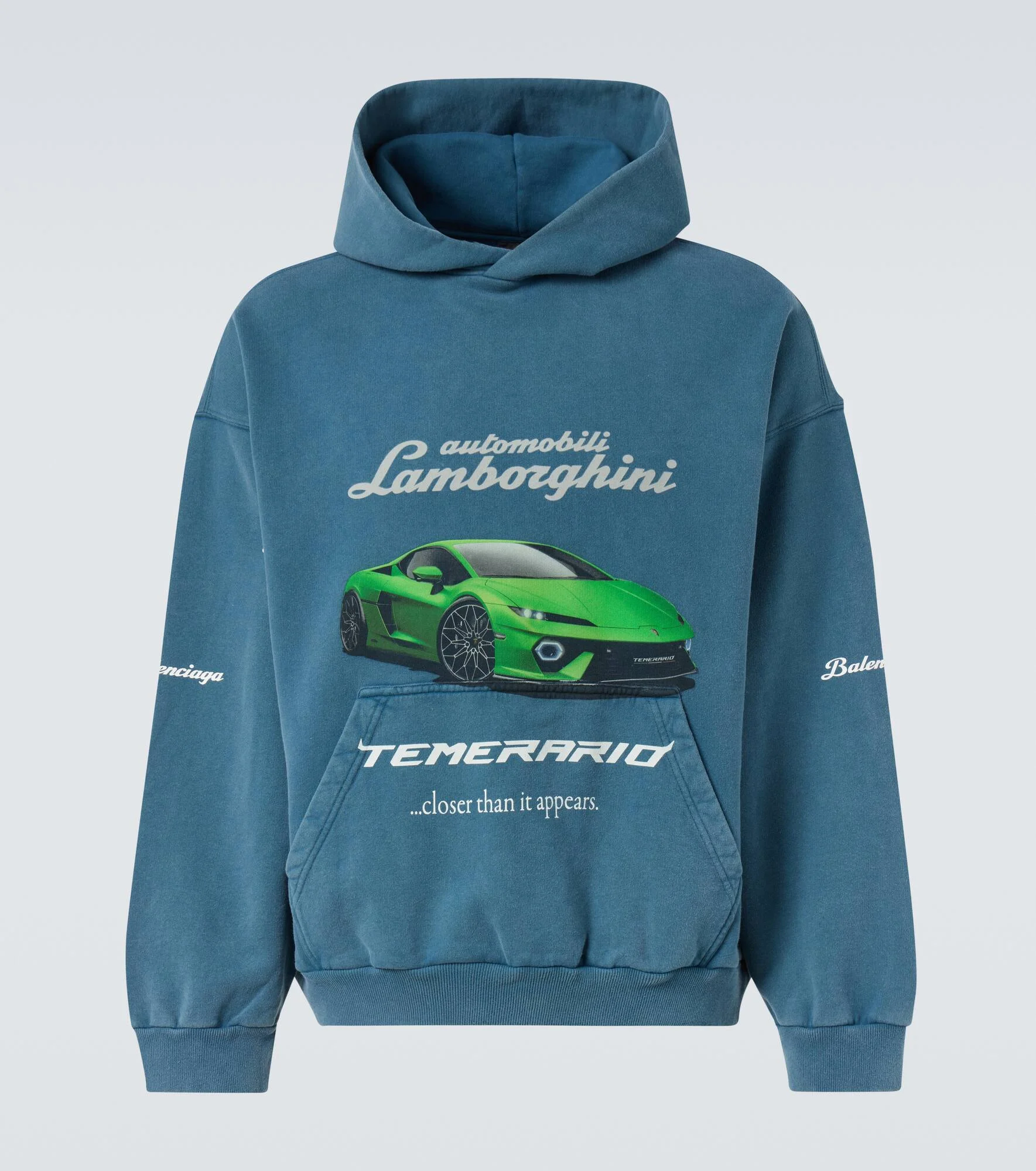 x Automobili Lamborghini cotton fleece hoodie - 1
