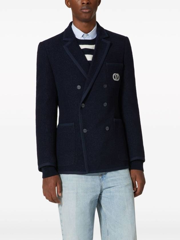 Valentino Garavani Jackets Blue - 3