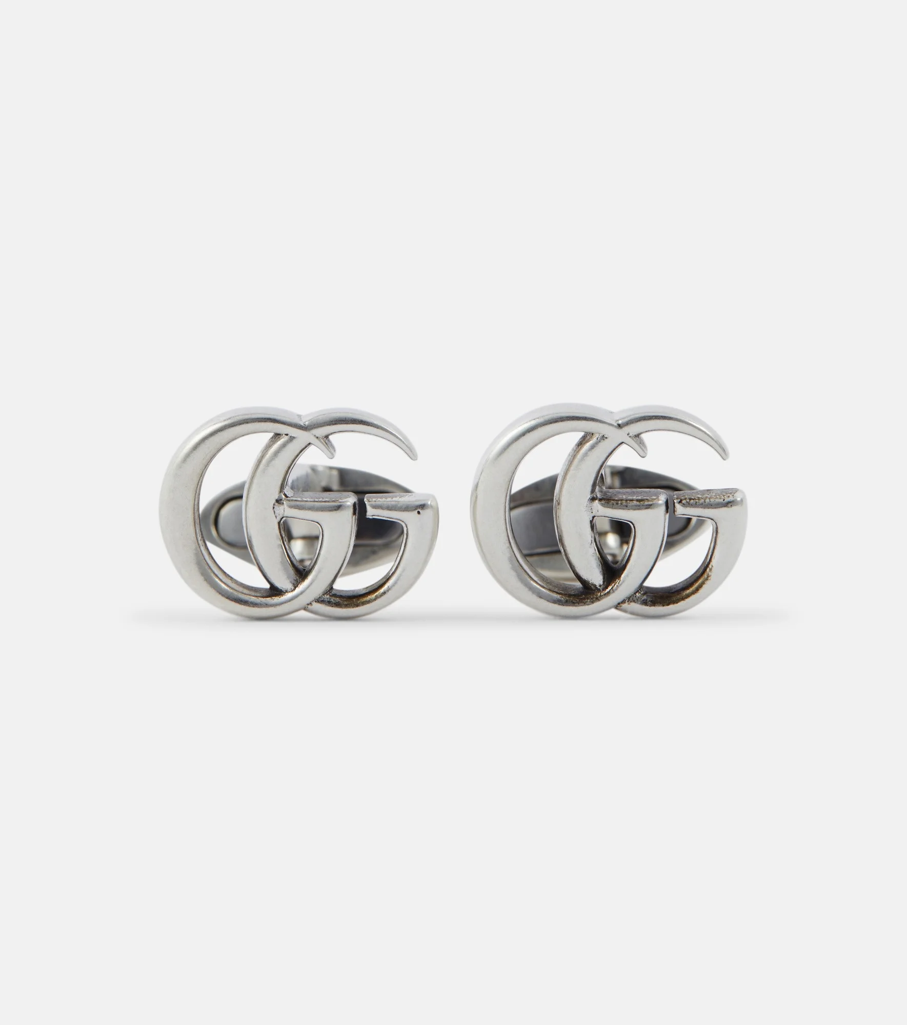 GG sterling silver cufflinks - 1