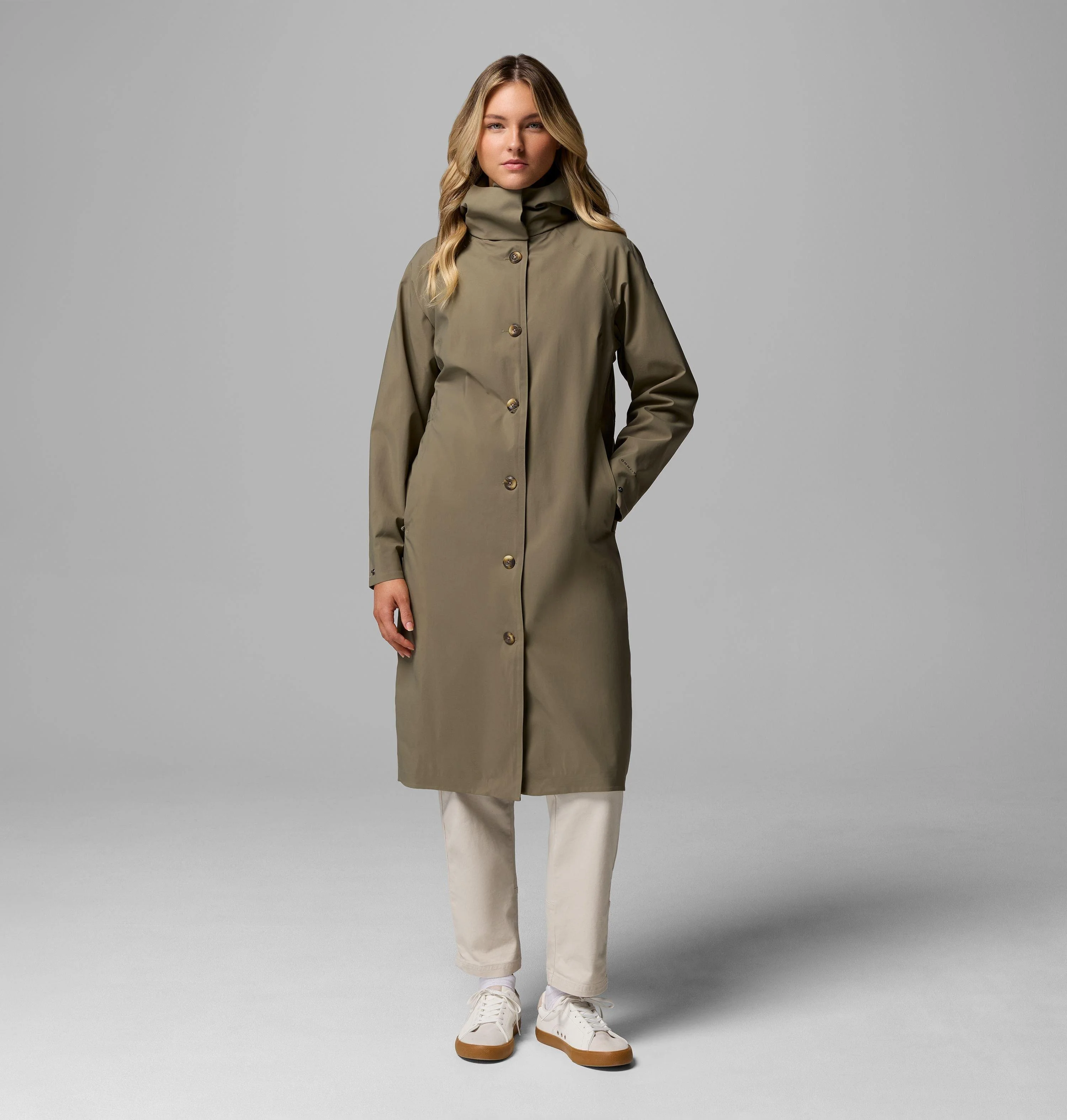 Women's AmazeTrench Rain Jacket - 1