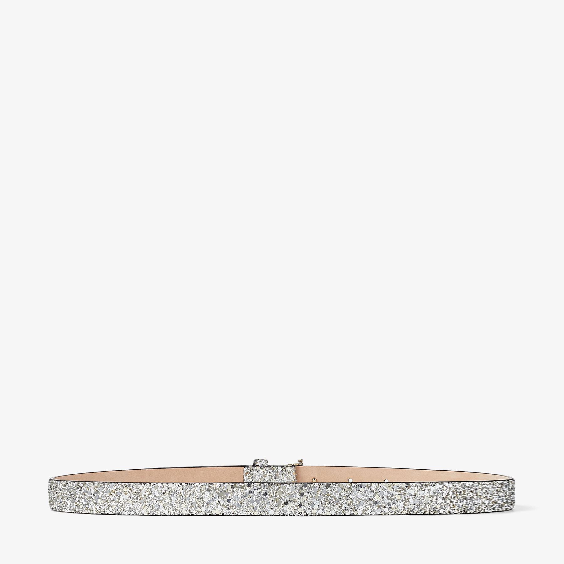 Mini Helina
Champagne Glitter Fabric Mini Belt - 4