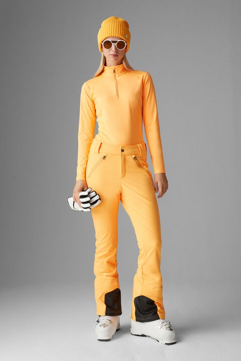 Hazel Softshell ski pants in Orange - 4