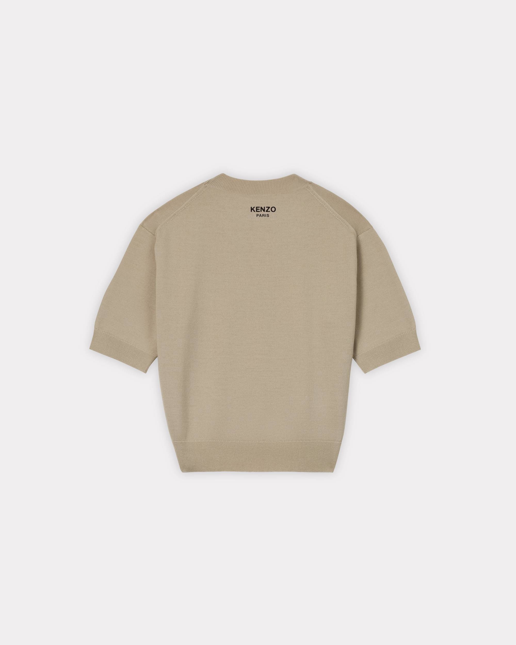 'KENZO Pop' embroidered jumper in merino wool - 2