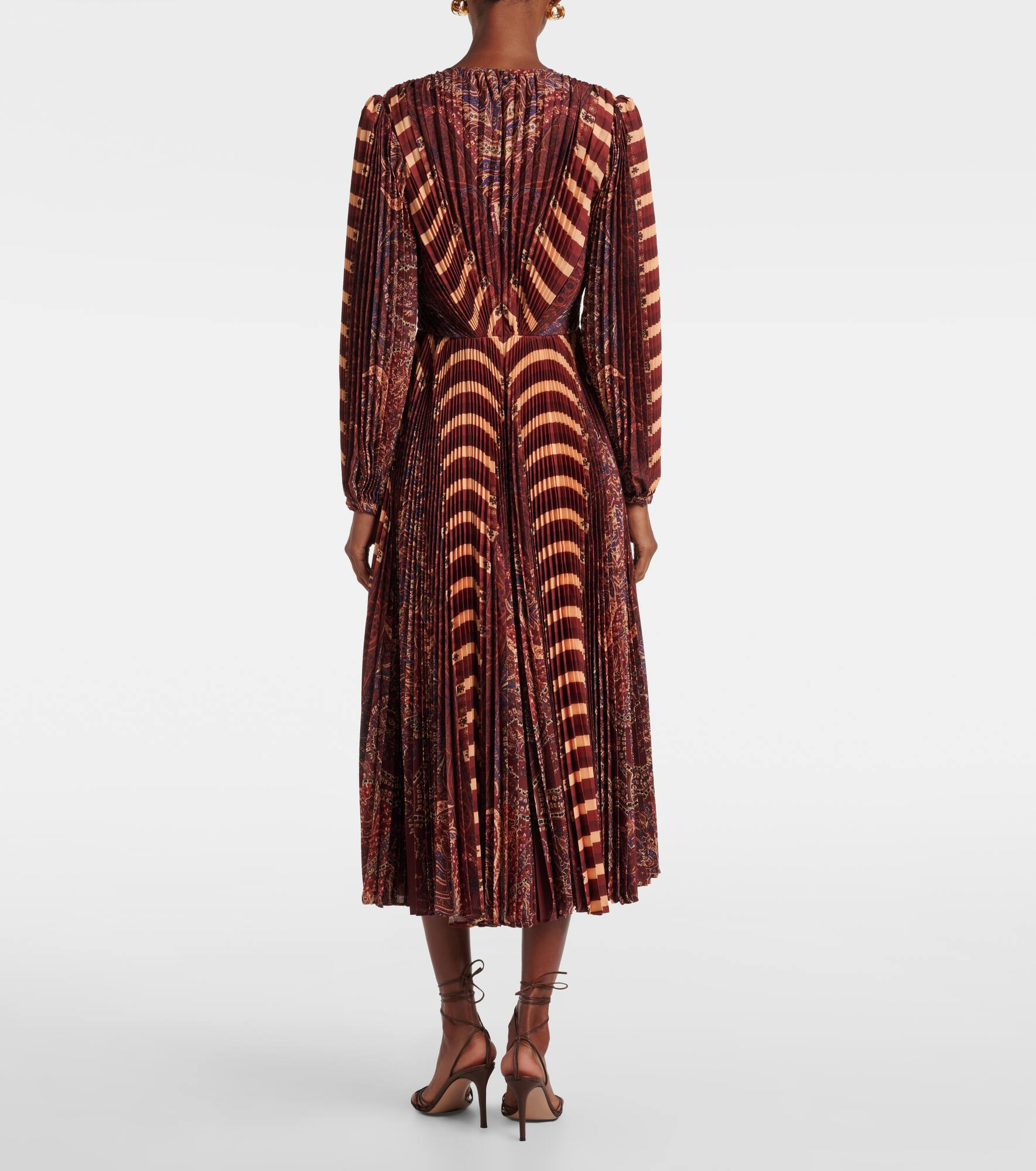 Sarai pleated midi dress - 3