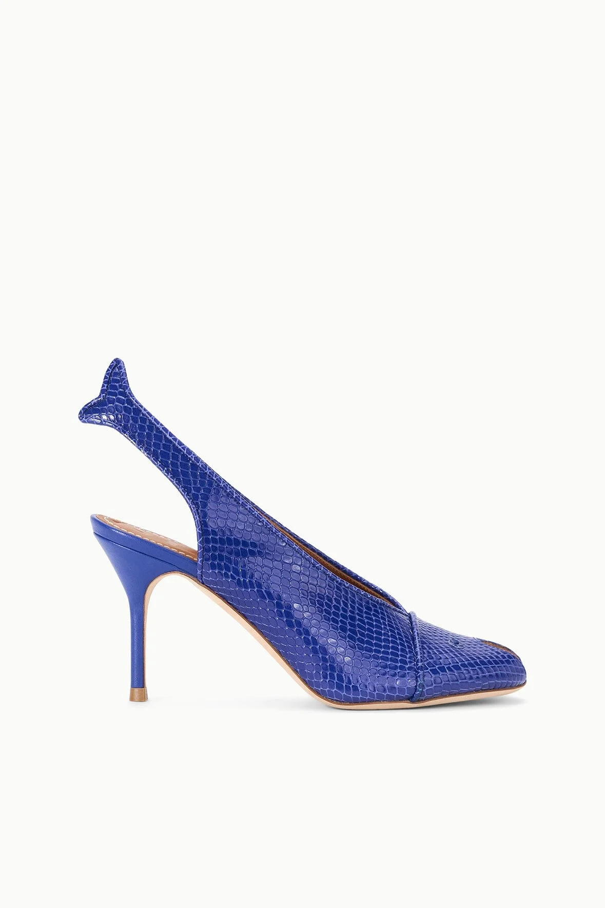 STAUD CLEO FISH HEEL COBALT - 1