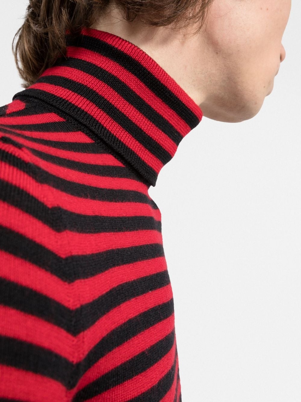 striped long-sleeve T-shirt - 5
