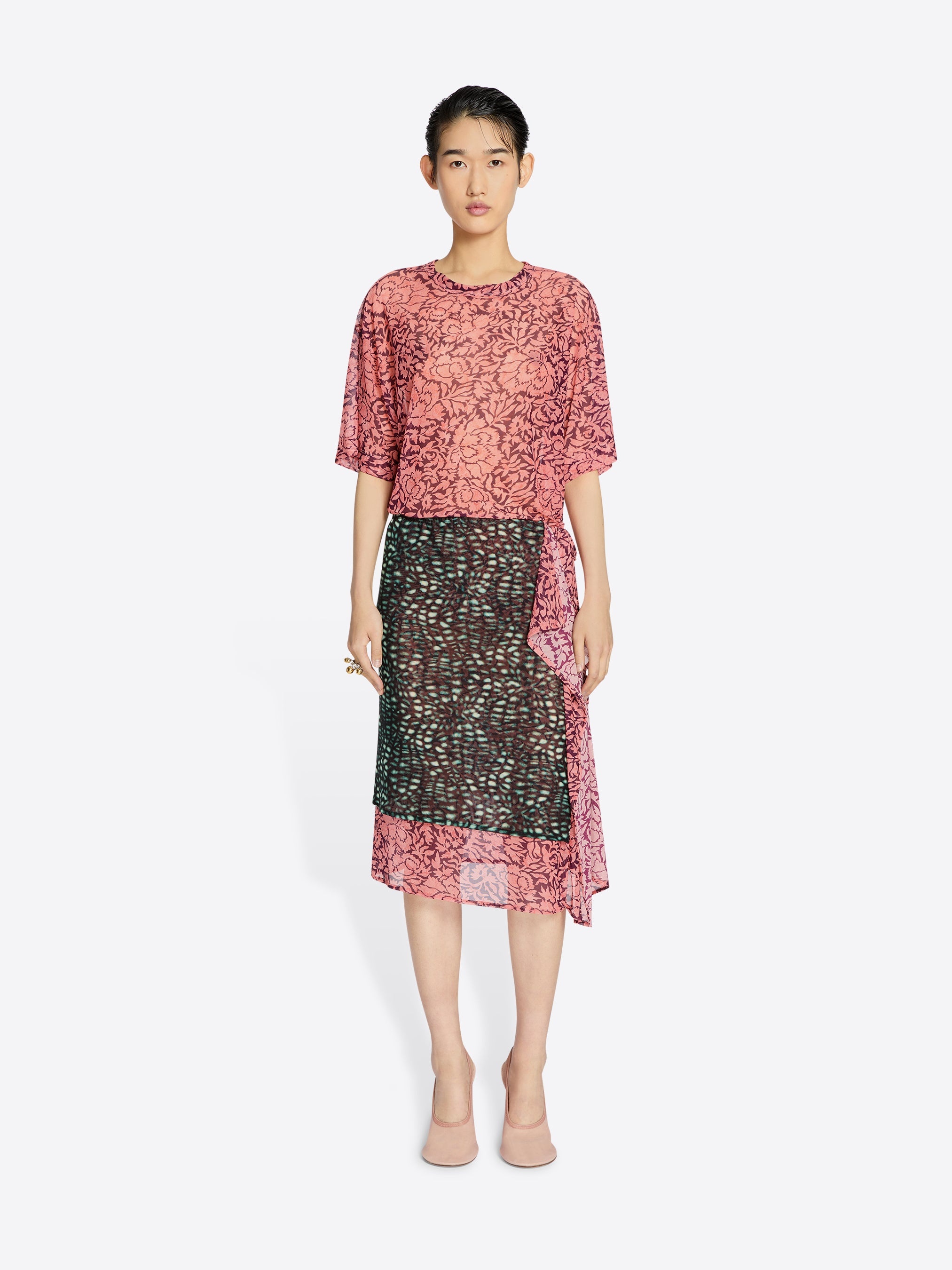 DOUBLE LAYERED SKIRT - 2