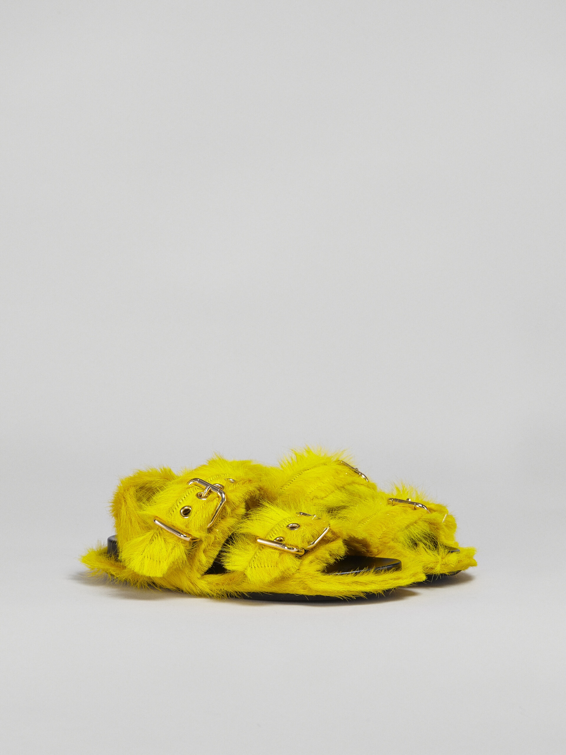 YELLOW FUSSBETT IN LONG CALF HAIR - 2