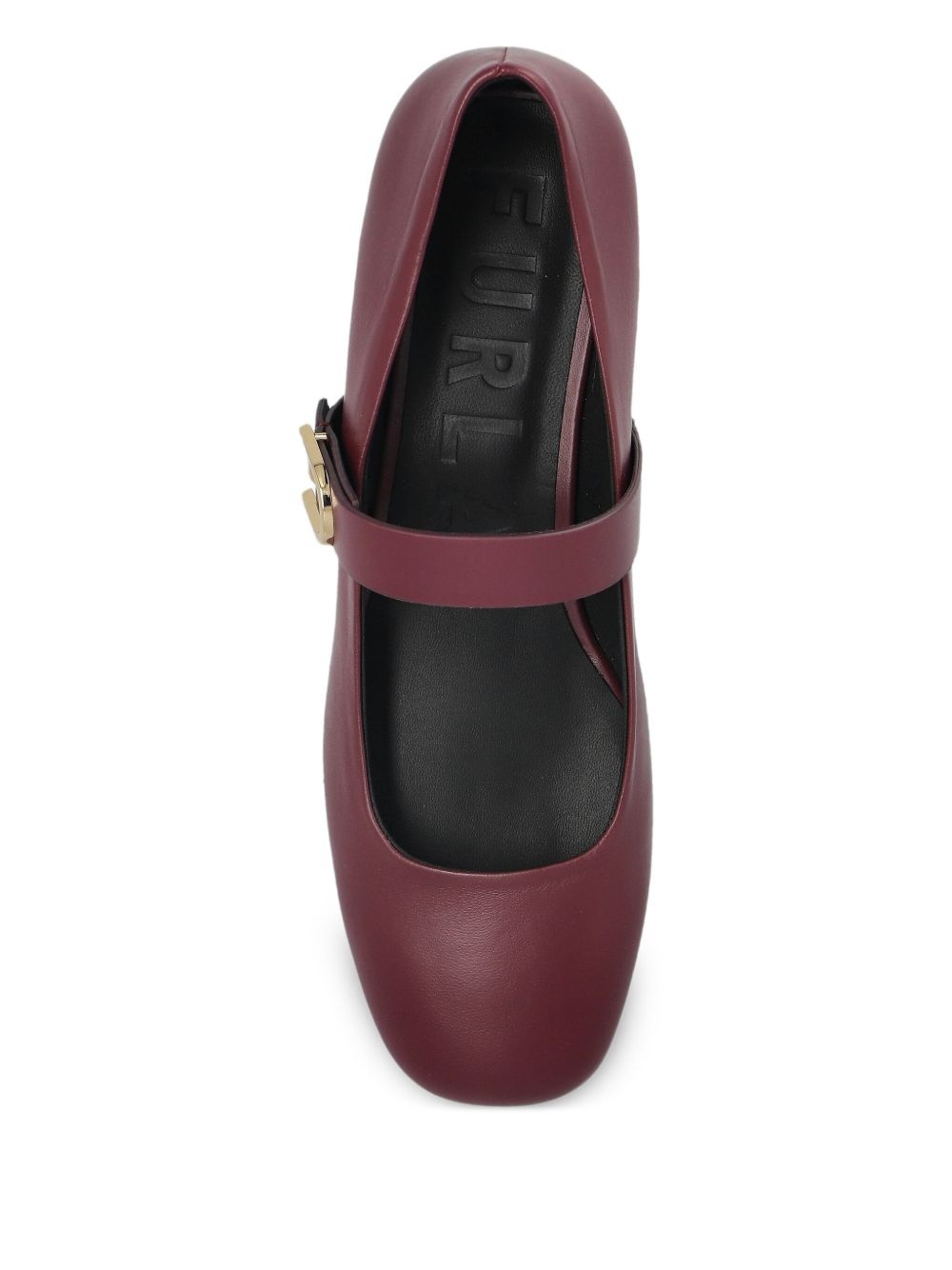 buckle-strap ballerina shoes - 4