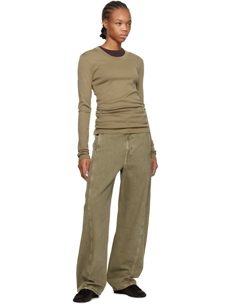 DEAR FRANCES Brown Drew Loafers outlook