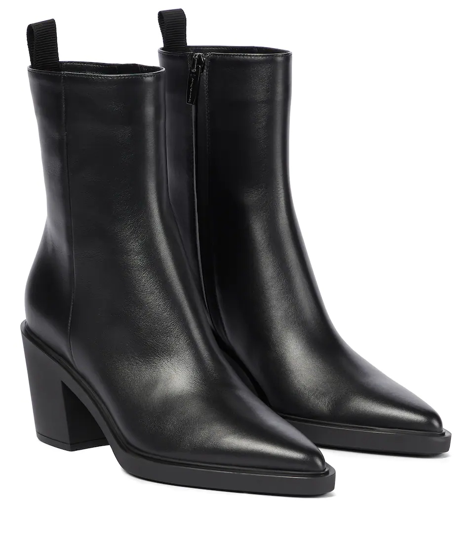 Dylan leather ankle boots - 1