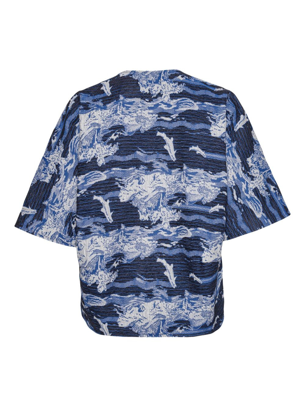 landscape-print t-shirt - 2