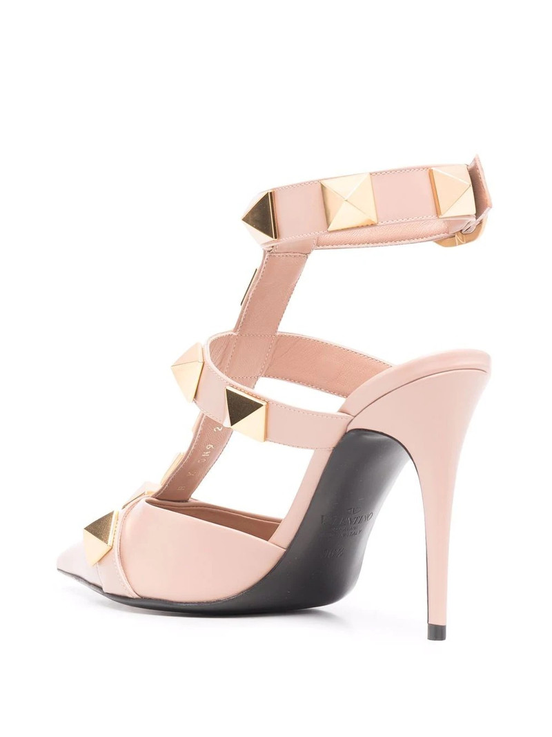 Roman Stud pointed pumps 3