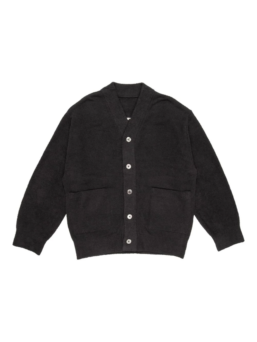 skull patch pocket cardigan - 1