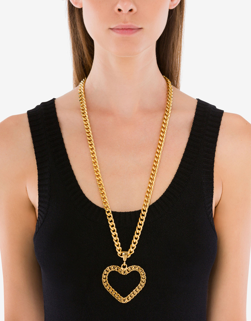 CHAIN HEART NECKLACE 4