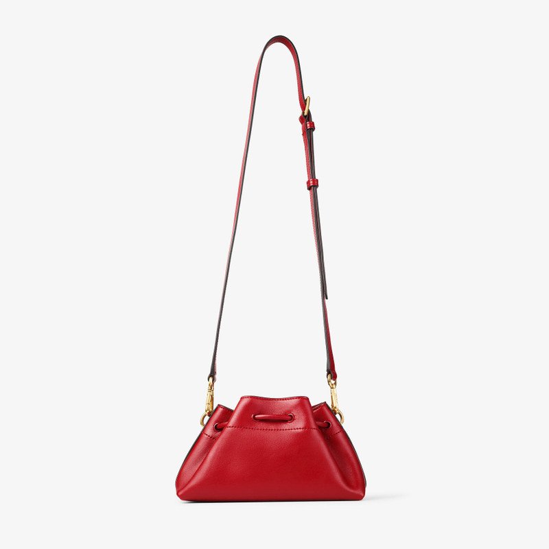 Cinch S
Ruby Red Leather Handbag 6