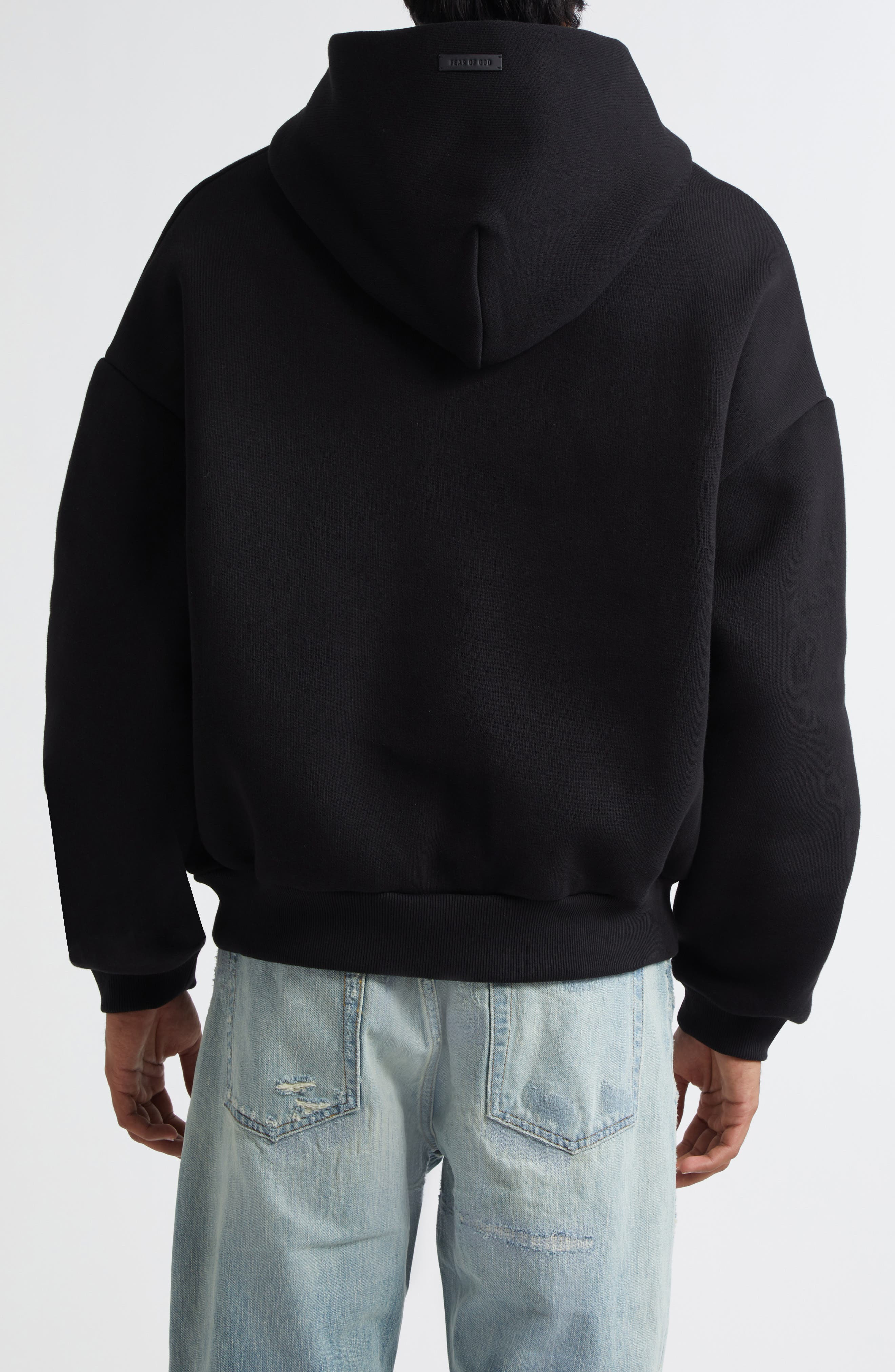 Fear of God Eternal Embossed Logo Hoodie in Black at Nordstrom - 3