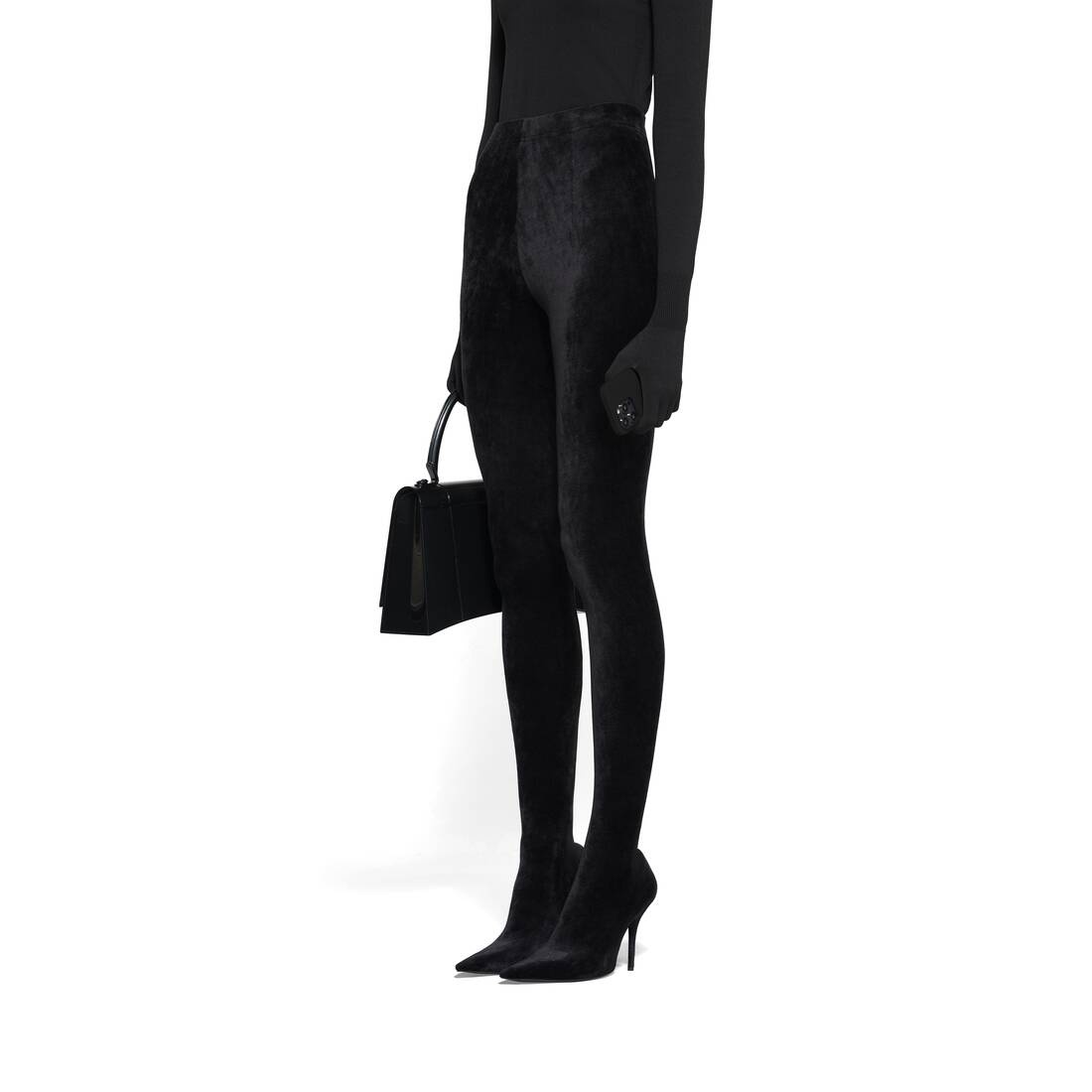 Women's Knife Pantaleggings in Black - 4