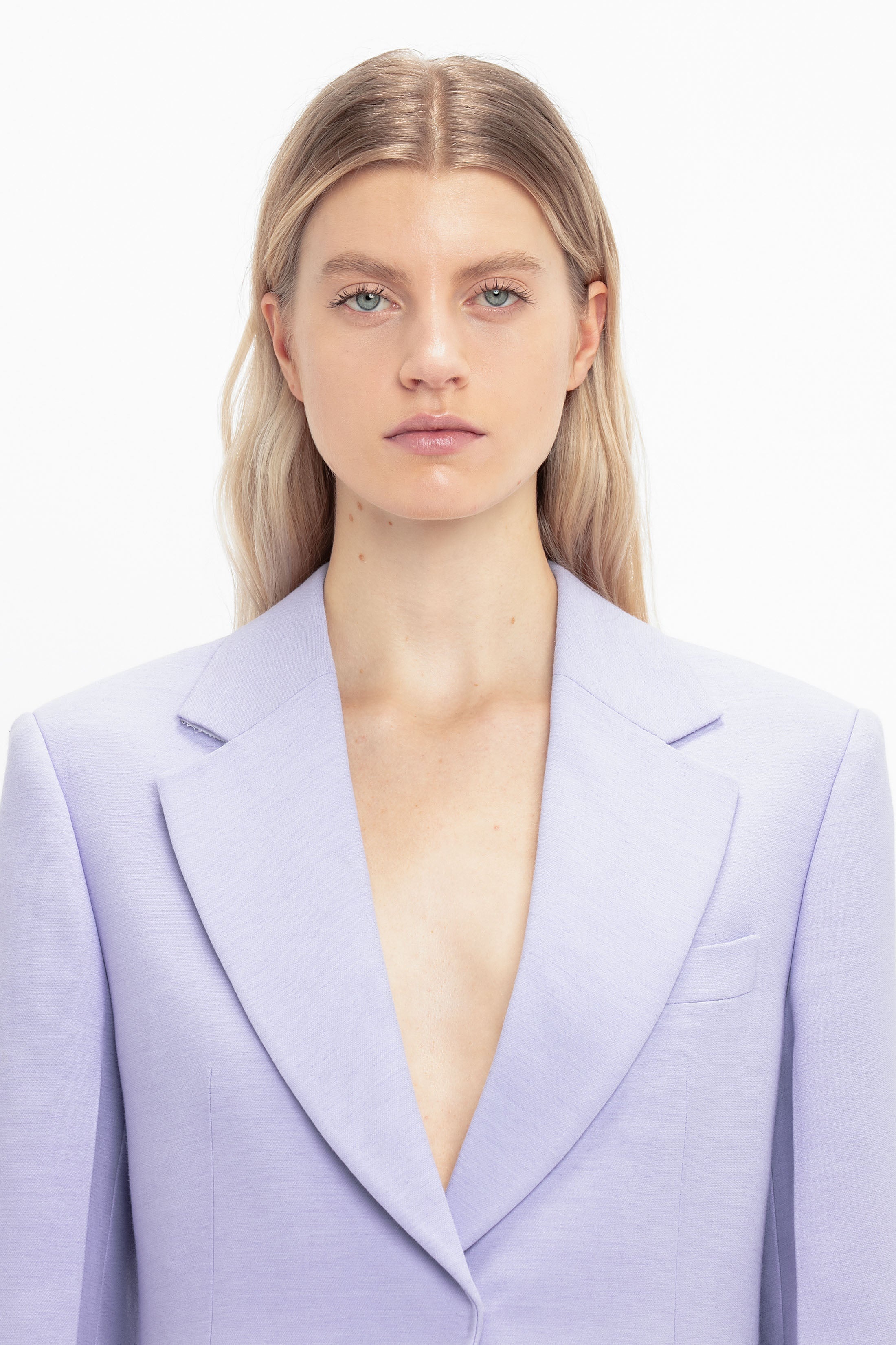 Patch Pocket Jacket In Lavender - 7