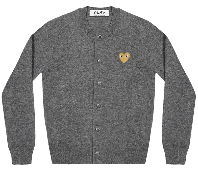 Gold Heart Cardigan Women - 1