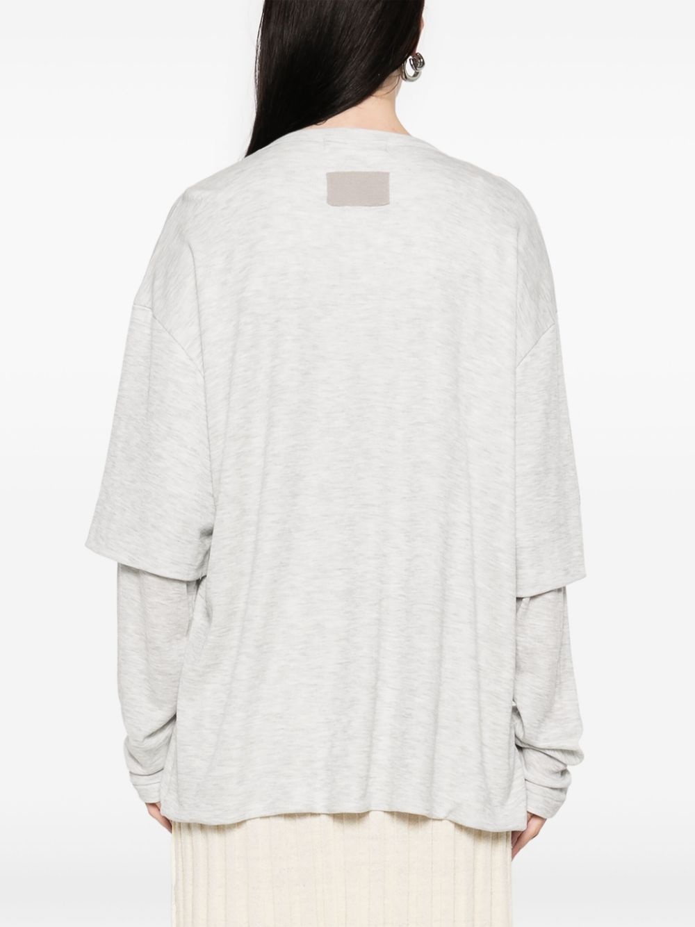 layered T-shirt - 4