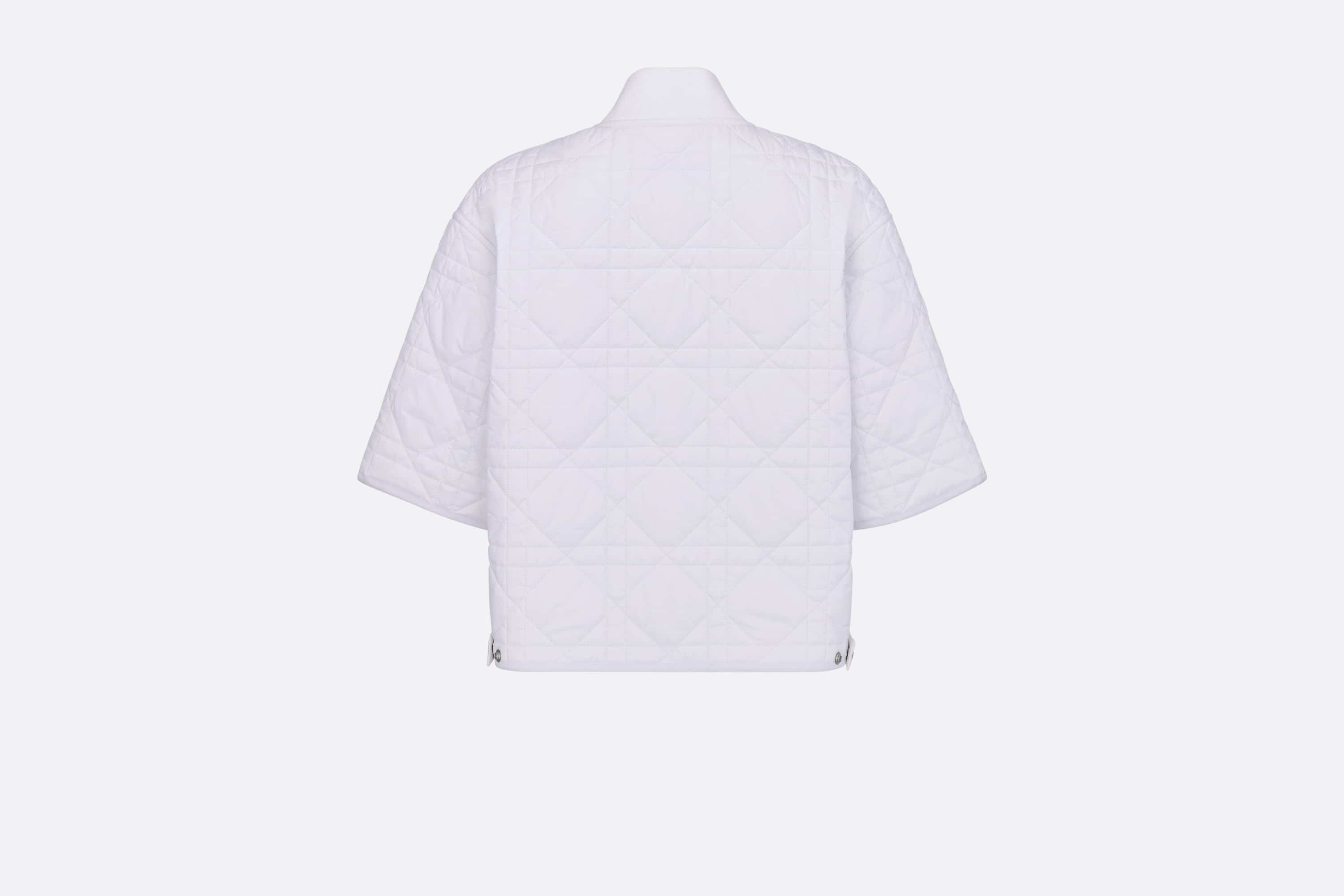 Macrocannage Short-Sleeved Peacoat - 2