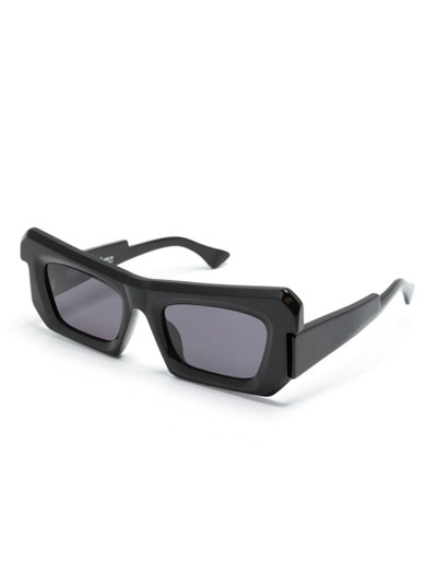 Kuboraum P2 rectangle-frame sunglasses outlook