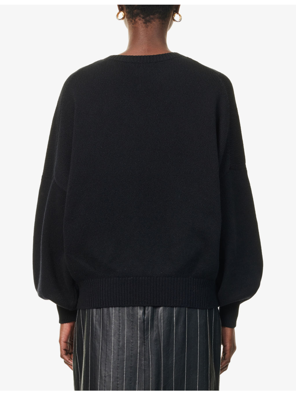 Wolfe V-Neck Cashmere Jumper - 4